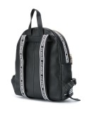 logo-print pebble backpack