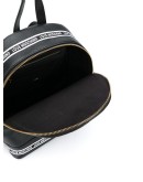 logo-print pebble backpack