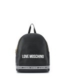 logo-print pebble backpack