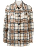 Gastoni checked shirt jacket