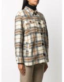 Gastoni checked shirt jacket