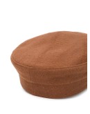 embroidered logo baker boy hat