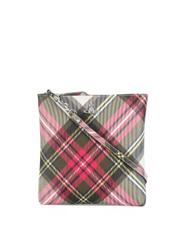 plaid crossbody bag