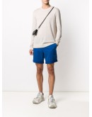 knee-length chino shorts