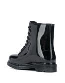 heart patch combat boots