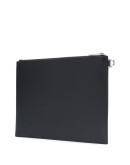 logo-print clutch