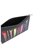 logo-print clutch
