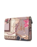 Foulard print mini bag