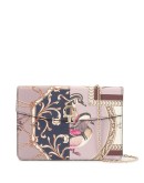 Foulard print mini bag