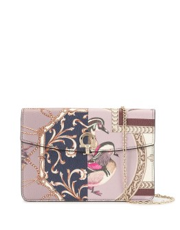 Foulard print mini bag