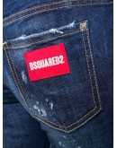 stonewashed bootcut jeans