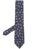 paisley-print tie
