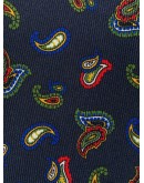 paisley-print tie