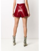 high-waisted turn-up shorts
