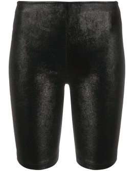 high-waisted biker shorts
