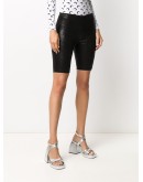 high-waisted biker shorts