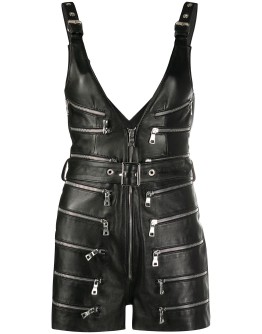 Rock multi-zip playsuit