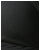 High-Impact zipped bra top