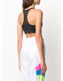 High-Impact zipped bra top