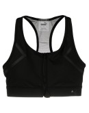 High-Impact zipped bra top