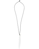 feather pendant necklace