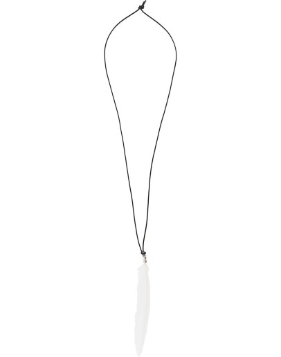 feather pendant necklace