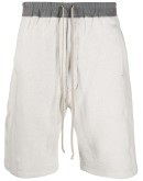 drawstring cotton shorts