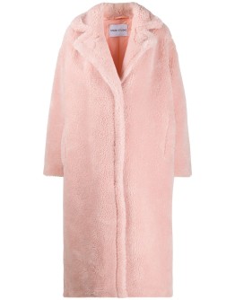 faux-fur coat