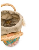 Reef embroidered bucket bag