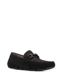 Gancini braided driver shoes