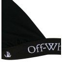 logo elasticated band bikini