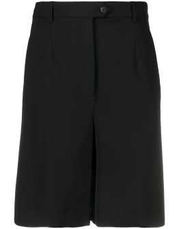 high waisted tailored shorts