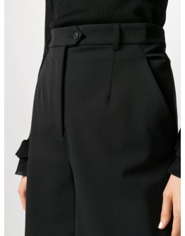 high waisted tailored shorts