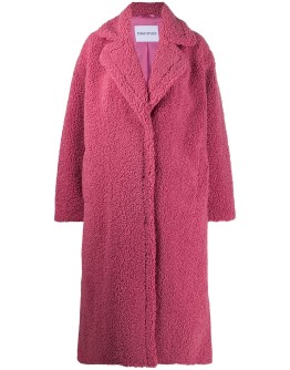 faux-fur coat