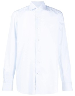 spread collar shirt