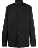 spread collar shirt