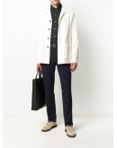 spread collar shirt