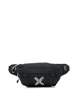 cross logo belt bag