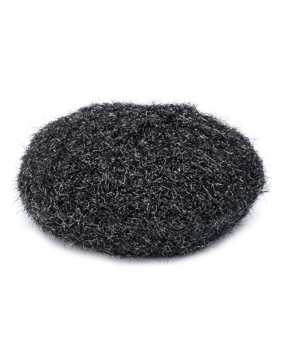 tinsel knit beanie