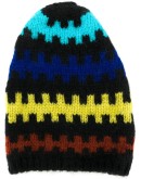 geometric beanie hat