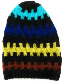 geometric beanie hat