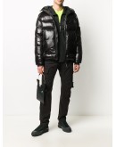 padded hooded jacket