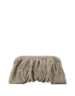 hinged crystal clutch