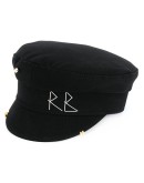 embroidered logo sailor hat 