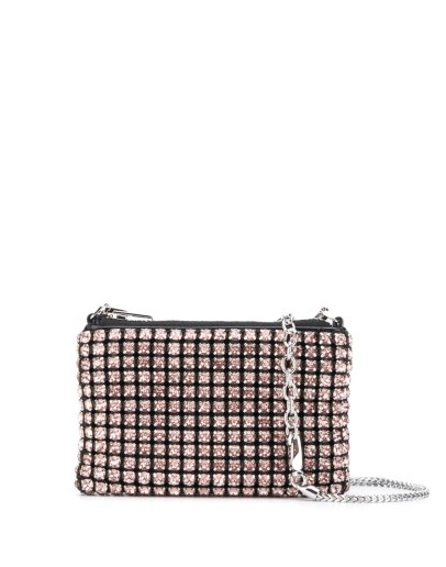 crystal embellished clutch