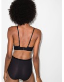 ribbed triangle bra