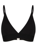 ribbed triangle bra