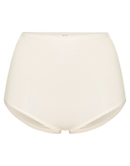 Bell high-waist organic cotton briefs