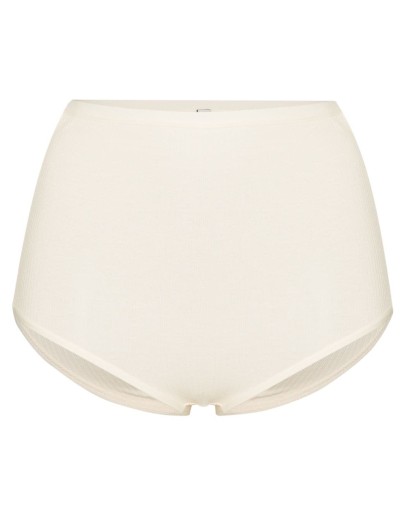 Bell high-waist organic cotton briefs