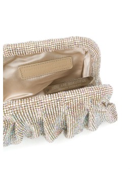 hinged crystal clutch